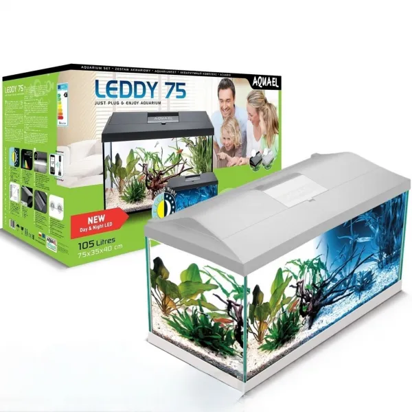 Аквариум LEDDY SET PLUS 75 DN 2.0 белый (105 л) купить в Минске