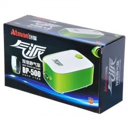 Компрессор Atman BP-500 ультратихий, 240 л/ч, двухканальный