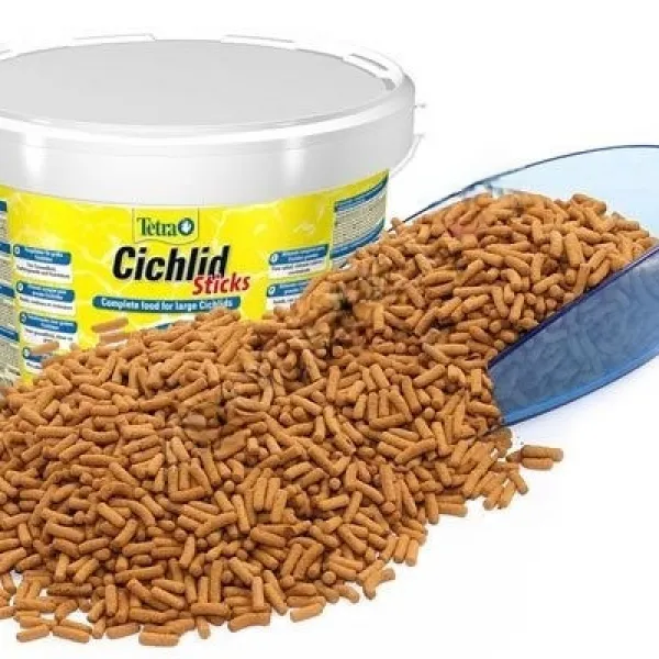 Корм для аквариумных рыбок Tetra Cichlid Sticks (палочки для цихлид) 10 литров. купить в Минске