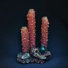 Мини риф фиолетовый коралл