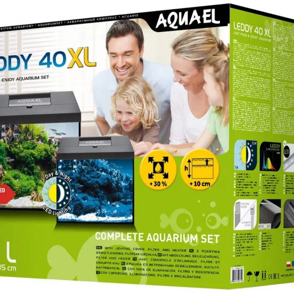 Аквариум LEDDY 40 XL DN 2.0 прямой (35 л) купить в Минске