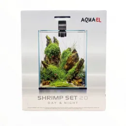 Аквариум Aquael Shrimp Set Day&Night 20 (белый)