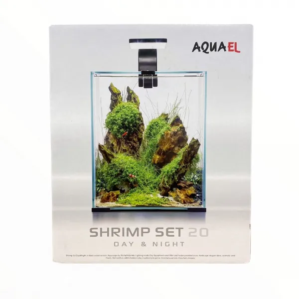 Аквариум Aquael Shrimp Set Day&Night 20 (чёрный) купить в Минске