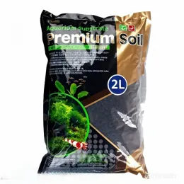 Soil субстрат для аквариумных растений и креветок премиум класса 2л, гранулы 1-3мм