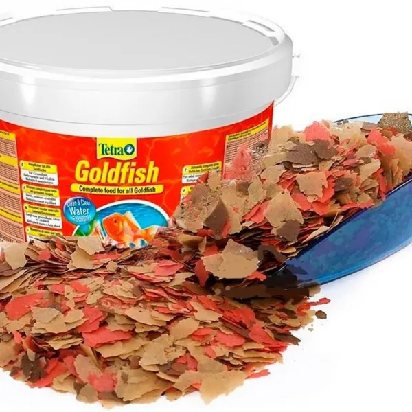 Корм для аквариумных рыбок Tetra Goldfish Flakes (хлопья) 10 литров. купить в Минске