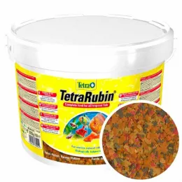 Корм для аквариумных рыбок TetraRubin Flakes (хлопья) 10 литров.